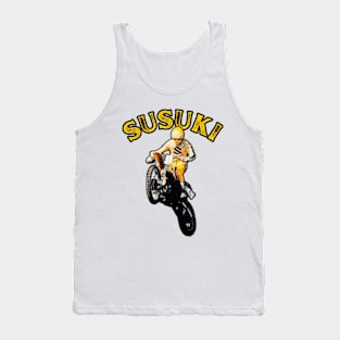 Vintage Motocross Susuki Tank Top